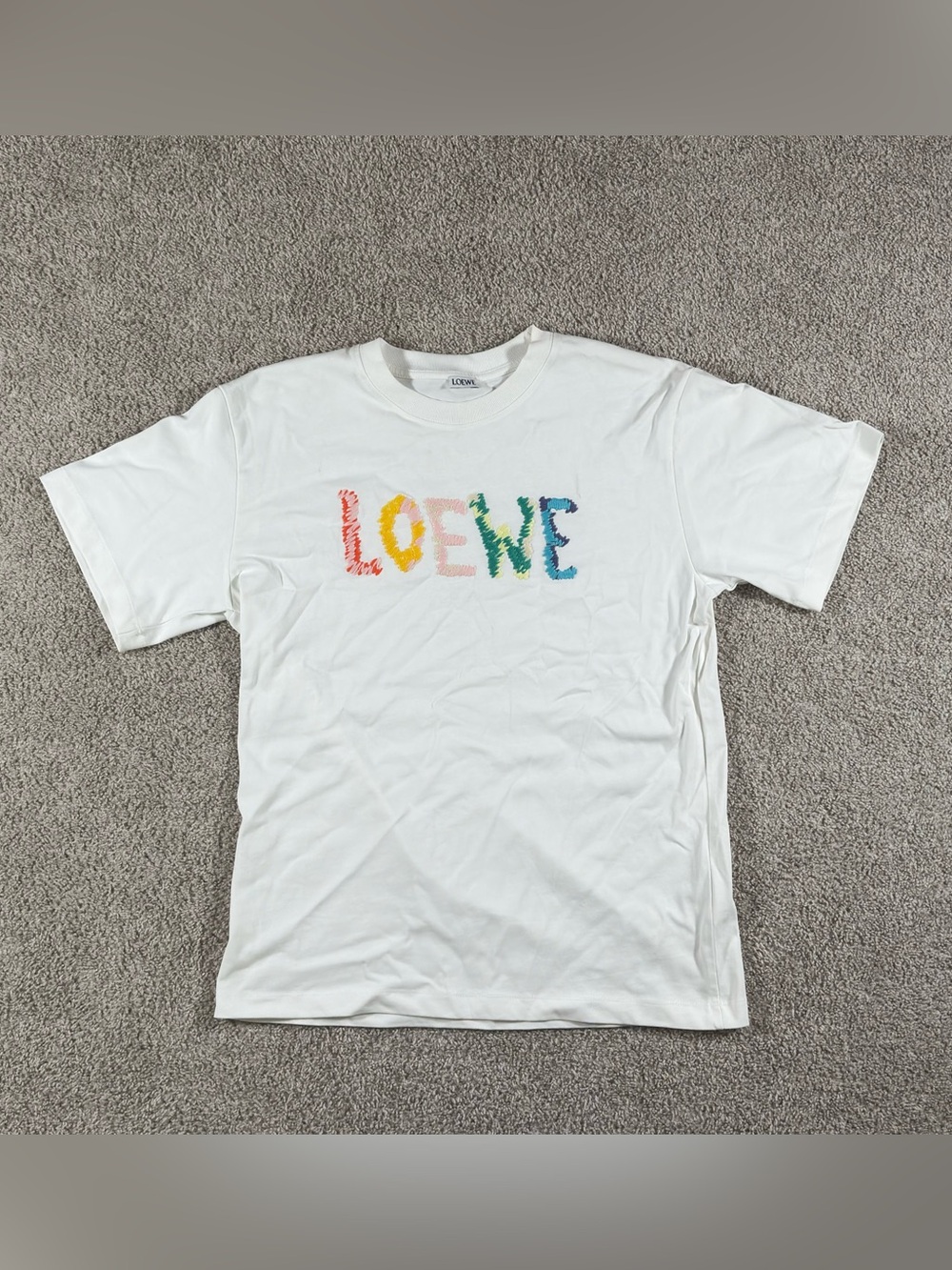 Loewe T-Shirt with Sculptural Logo M